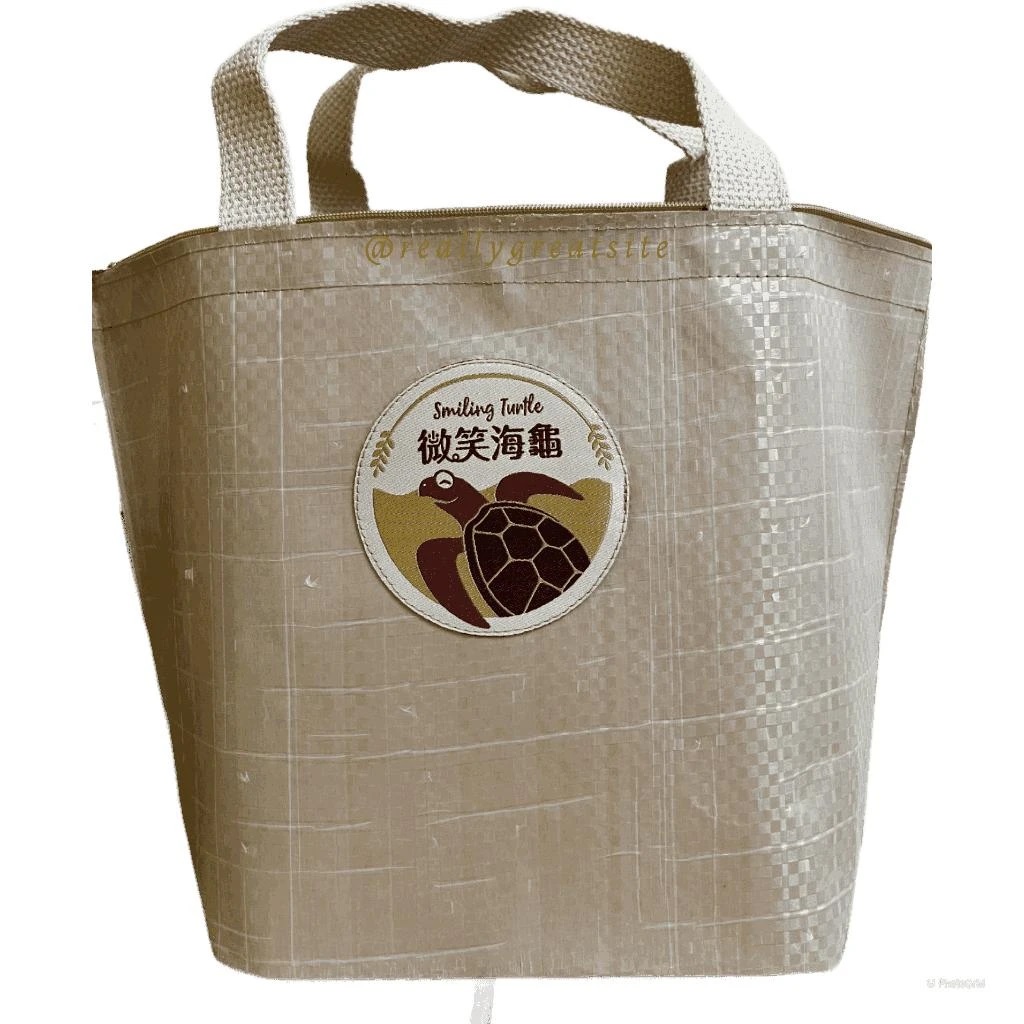 SmilingTurtle - Creative Cement Eco-friendly Tote Bag